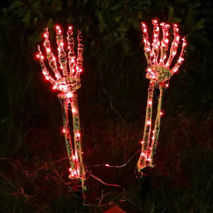 Halloween Skeleton Hand Solar Lights