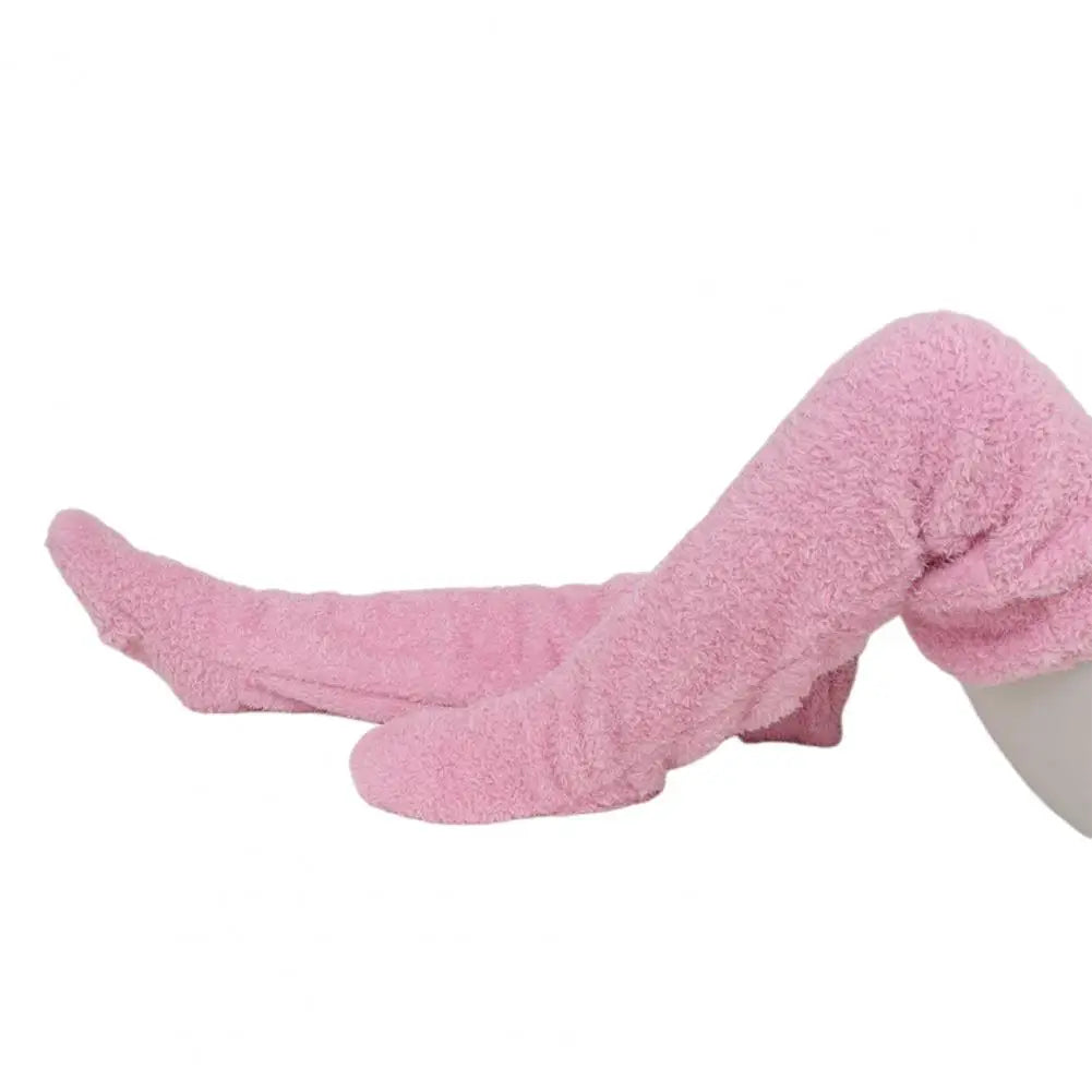 Cozy Fleece Winter Socks Long Warm Stockings