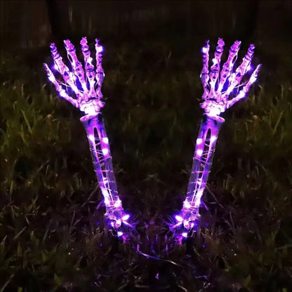 Halloween Skeleton Hand Solar Lights