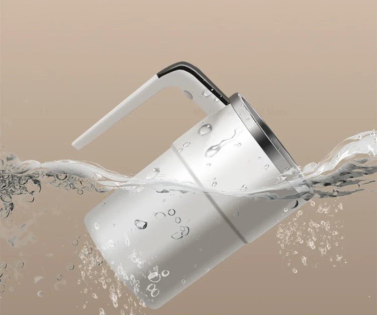 Rechargeable Mug with Built-in Stirring