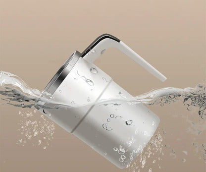 Rechargeable Mug with Built-in Stirring