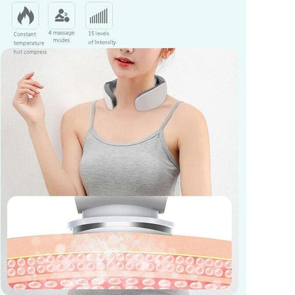 Neck Massager with Multi-Mode Pulse Function