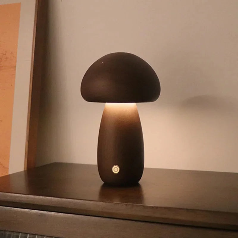Mushroom Night Light Bedside Lamp