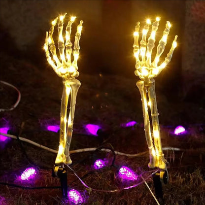 Halloween Skeleton Hand Solar Lights